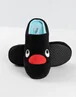 Pingu Black Mule Slippers - Size 9-10 Image 5