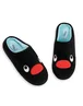 Pingu Black Mule Slippers - Size 9-10 Image 1