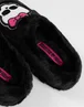 Monster High Black Mule Slippers - Size 7-8 Image 2