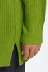 Yours Curve Green Drop Shoulder Jumper - Size 30-32 Image 4