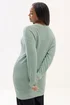 Yours Curve Essential Sage Green Knitted Jumper - Size 34-36 Image 4