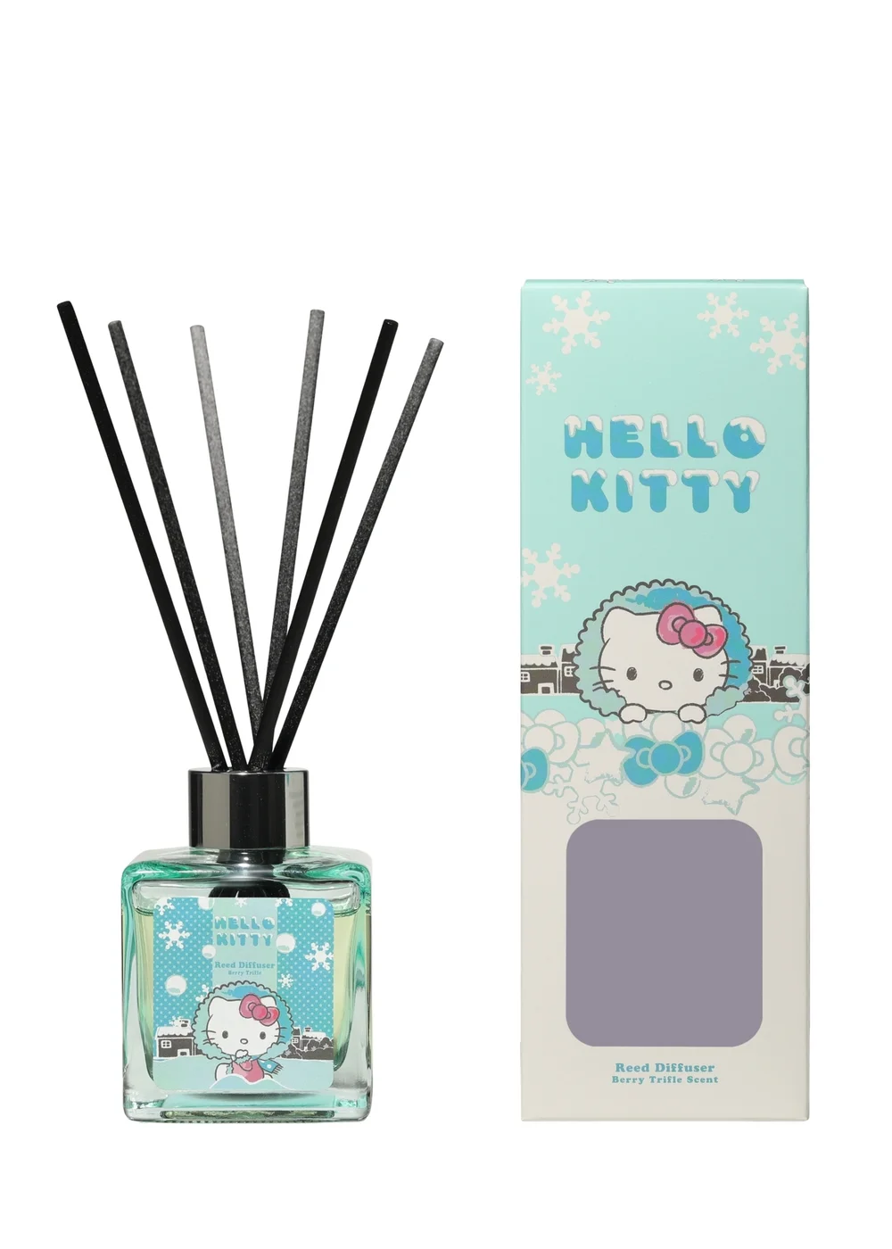 Hello Kitty Berry Triffle 100ml Blue Reed Diffuser - 100ml Image 1