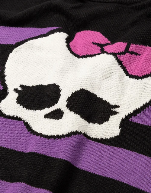 Vanilla Underground Monster High Adult Black Cardigan - 2XL Image 5
