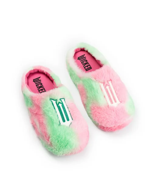 Vanilla Underground Wicked Kids Pink Mule Slippers (Older 12-5) - Size 12 Infants Footwear Image 1