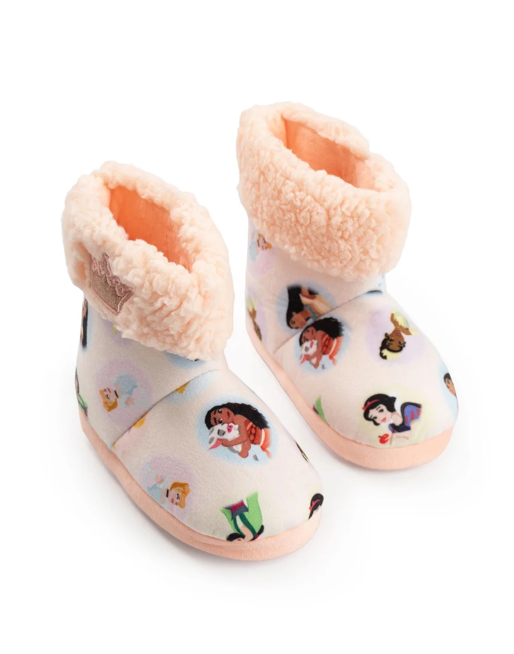 Vanilla Underground Disney Kids Pink Slipper Boots (Younger 6-Older 12) - Size 12 Infants Footwear Image 1