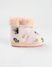 Vanilla Underground Disney Kids Pink Slipper Boots (Younger 6-Older 12) - Size 12 Infants Footwear Image 4