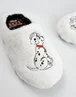 Vanilla Underground Disney 101 Dalmatians Adult White Mule Slippers - Size 7-8 Image 4