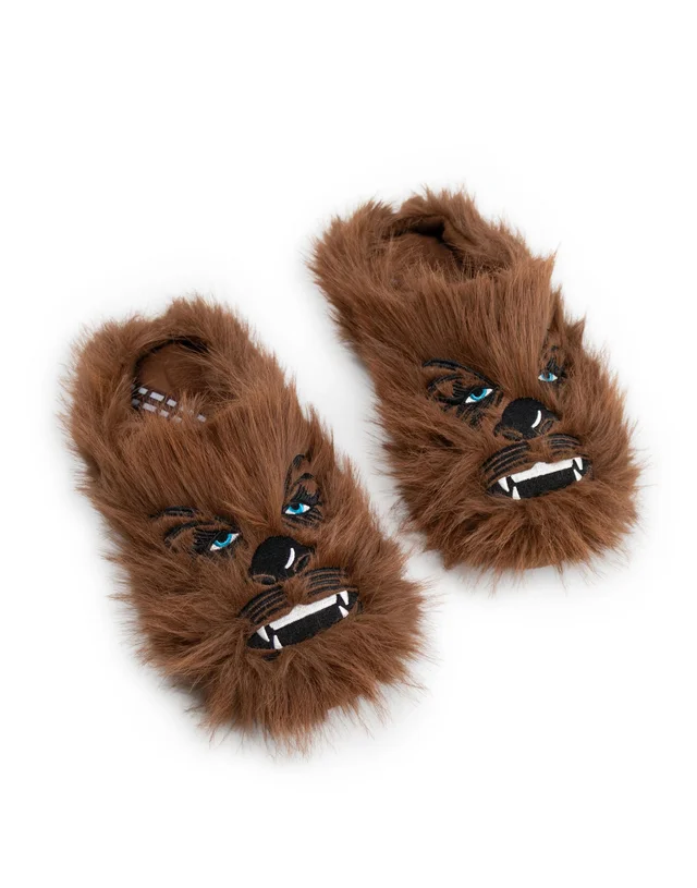 Vanilla Underground Star Wars Adult Brown Mule Slippers