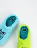 Vanilla Underground Disney Monsters Inc Adult Blue Mule Slippers - Size 7-8 Image 3