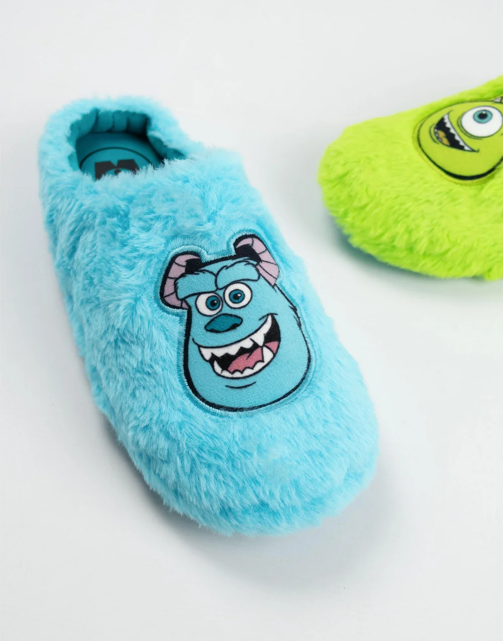 Vanilla Underground Disney Monsters Inc Adult Blue Mule Slippers - 7-8 Image 5