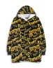 Vanilla Underground Fortnite Kids Black Blanket Hoodie - One Size Image 1