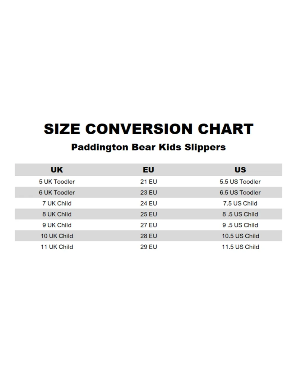 Vanilla Underground Paddington Bear Kids Cream Loafer Slippers (Younger 6-Older 5) - Size 7 Infants Footwear Image 6