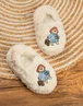 Vanilla Underground Paddington Bear Kids Cream Loafer Slippers (Younger 6-Older 5) - Size 7 Infants Footwear Image 2