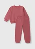 Girls Pink Cherry Sweatshirt & Jogging Bottoms (1-7yrs) - 1 to 1 half years Image 1
