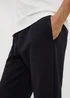 Black Relaxed Straight Jogging Bottoms - Extra small Image 2