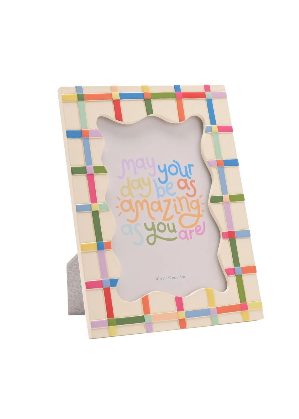 Raspberry Blossom Multi-coloured Resin Photo Frame - One Size Image 2