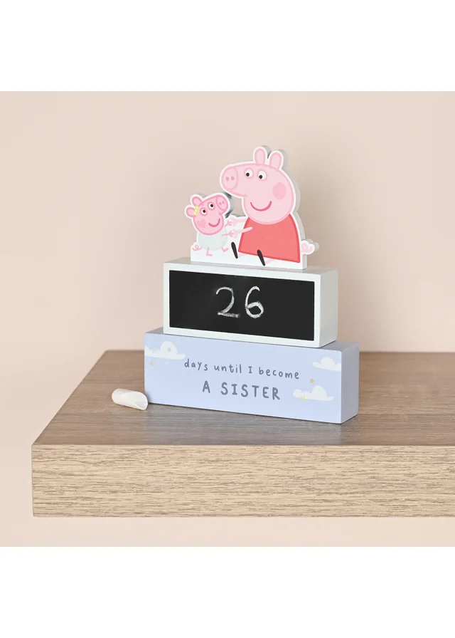 Hasbro Games Peppa Pig Big Sister Countdown Plaque