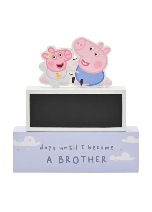 Hasbro Games Peppa Pig Big Brother Countdown Plaque - One Size Image 2