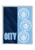 Manchester City Blue Tackle Sherpa Fleece - 120 X 150 Image 5
