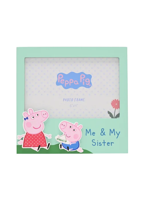 Hasbro Games Peppa Pig Photo Frame Me & My Sister - One Size Image 2