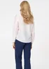 Izabel London White Embroidered Long Sleeve Shirt - 14 Image 2