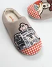 Wallace & Gromit Adult Grey Mule Slippers - Size 3-4 Image 5