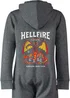 Ada & Ted Stranger Things Hellfire Boys Grey Onesie (7-13 Years) - Age 9-11 Years Image 2