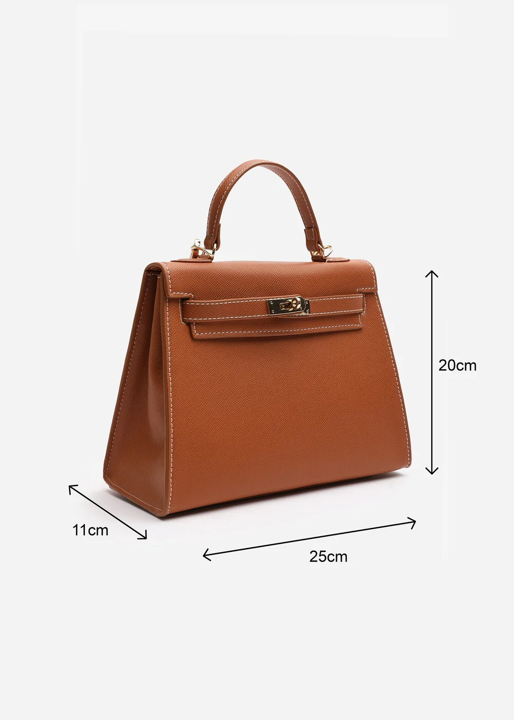 Where's That From Lluvia Tan Mini Top Handle Tote Bag - One Size Image 1