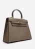Where's That From Lluvia Taupe Mini Top Handle Tote Bag - One Size Image 5