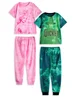 Vanilla Underground Wicked Kids Multicoloured Glinda & Elphaba Pack PJs - Age 7-8 Years Image 1