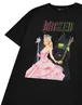 Vanilla Underground Wicked Adults Glinda & Elphaba Black T-Shirt Dress - 3XL Image 5