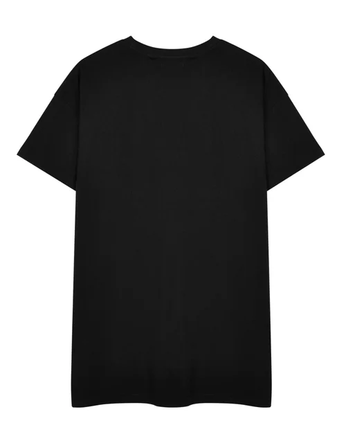 Vanilla Underground Wicked Adults Glinda & Elphaba Black T-Shirt Dress - 3XL Image 2