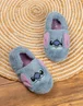 Vanilla Underground Disney Lilo & Stitch Kids Blue Loafer Slippers (Older 12-5) - Size 12 Infants Footwear Image 2