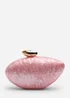 Where's That From Benna Pink Marble Acrylic Clutch Bag - One Size Image 2