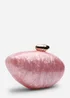 Where's That From Benna Pink Marble Acrylic Clutch Bag - One Size Image 3