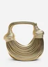 Where’s That From Blossom Gold Metallic Shoulder Bag - One Size Image 2