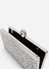Where’s That From Reve Silver Crystal Clutch Bag - One Size Image 5