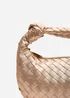 Where’s That From Aura Gold Classic Woven Hobo Bag - One Size Image 4