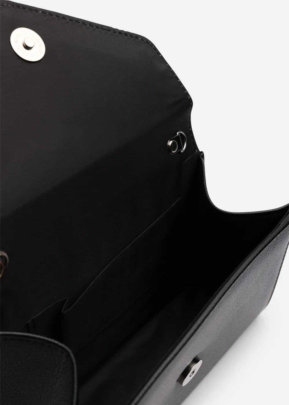 Where's That From Womens Marina Structured Top Handle Shoulder Bag In Black - One Size Image 4