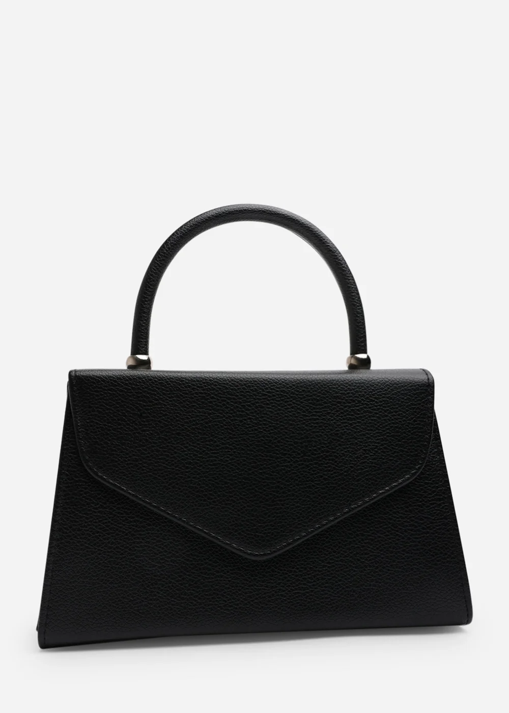 Where's That From Womens Marina Structured Top Handle Shoulder Bag In Black - One Size Image 2