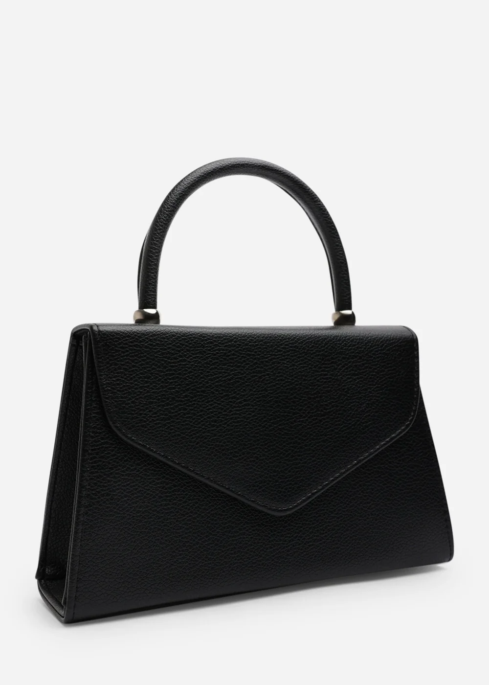 Where's That From Womens Marina Structured Top Handle Shoulder Bag In Black - One Size Image 3