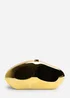 Where’s That From Nude Gold Sculpted Evening Clutch Bag - One Size Image 2