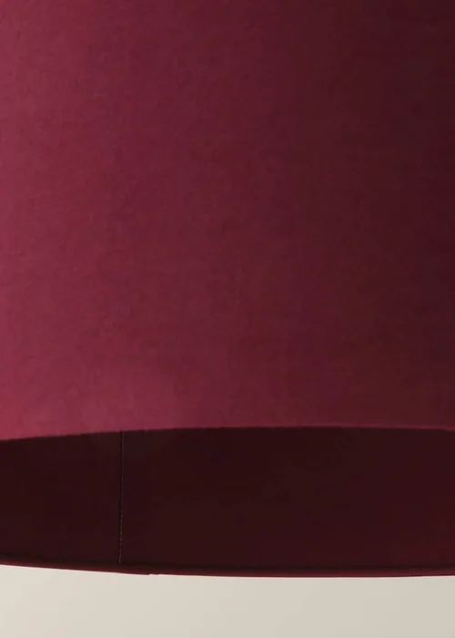 ValueLights Large Easy Fit Lampshade Plum Light Shade - Medium Image 4