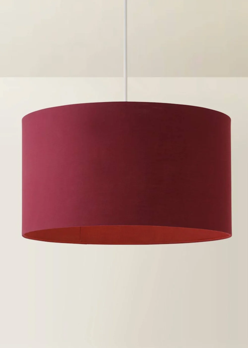ValueLights Reni Large Easy Fit Lampshade Plum Light Shade - M Image 3
