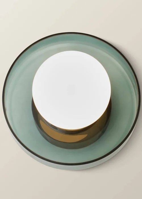 ValueLights Newbury Green Bathroom Wall Light Fitting Frosted Glass Shade IP44 - One Size Image 4