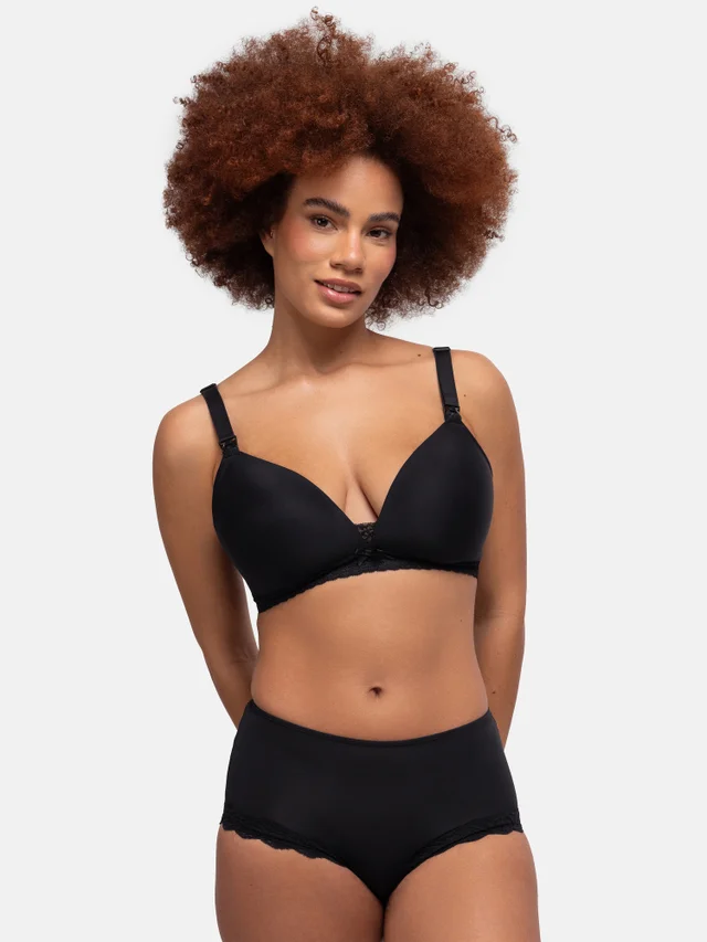 Dorina Nursing Bra Black May Light Padded