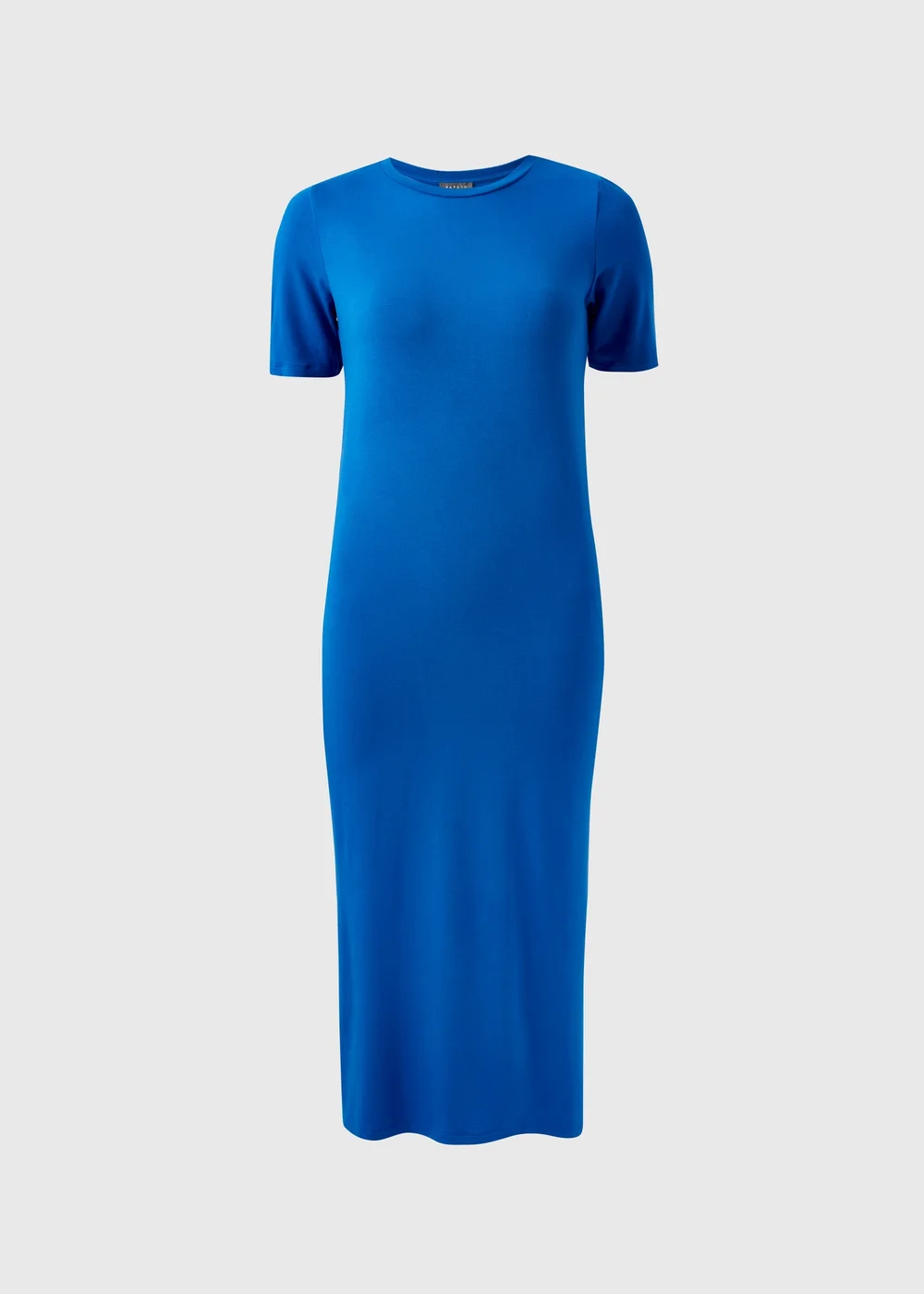 Blue T-Shirt Midi Dress - Size 10 Image 1