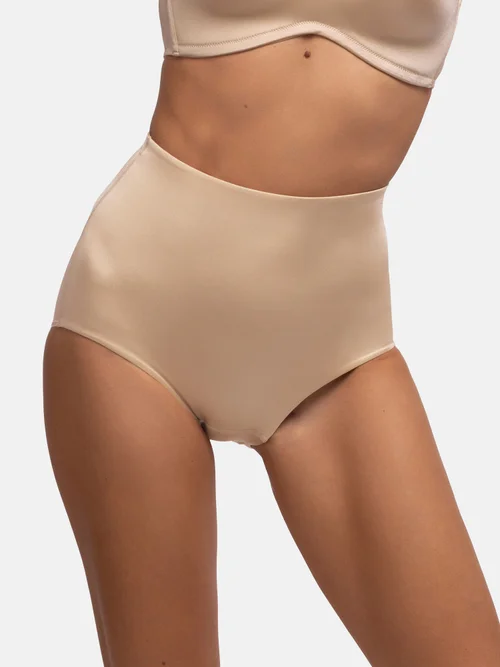 Dorina Brief Beige Mid Waist - Medium Image 1