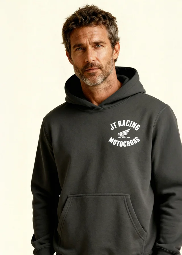 Honda Charcoal JT Racing Team Hoodie