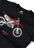 Honda Black CR250R T-Shirt - Extra Large Image 4